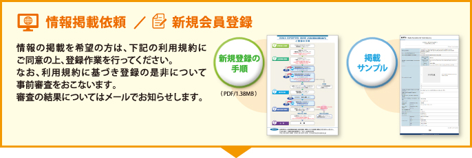 情報掲載依頼
